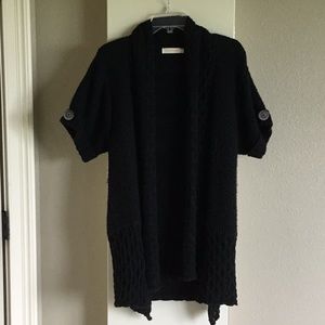 Black 3/4 length sweater